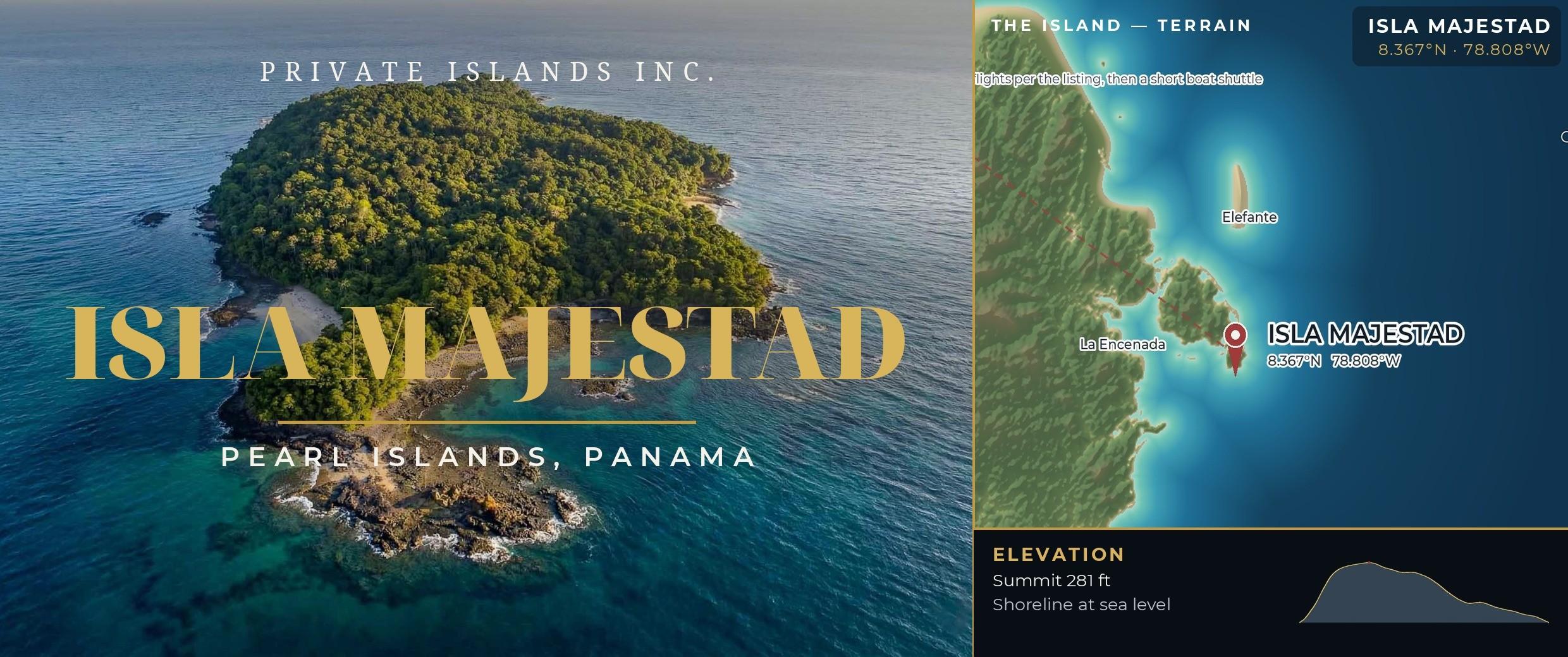 Isla Majestad brochure
