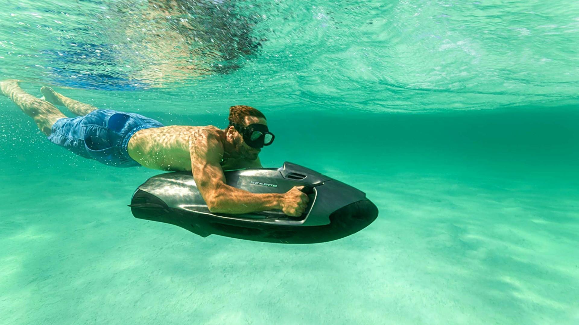 Seabob underwater