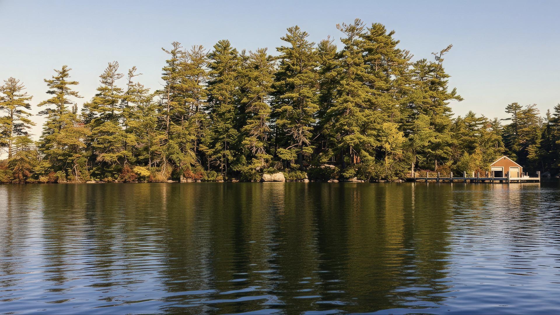 #1 Rock Island – Private island in New Hampshire, United States