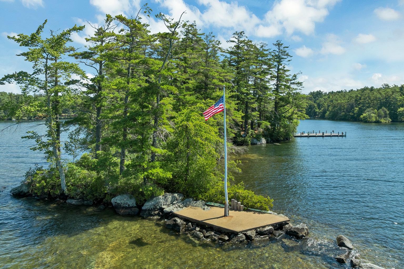 #1 Rock Island – Private island in New Hampshire, United States