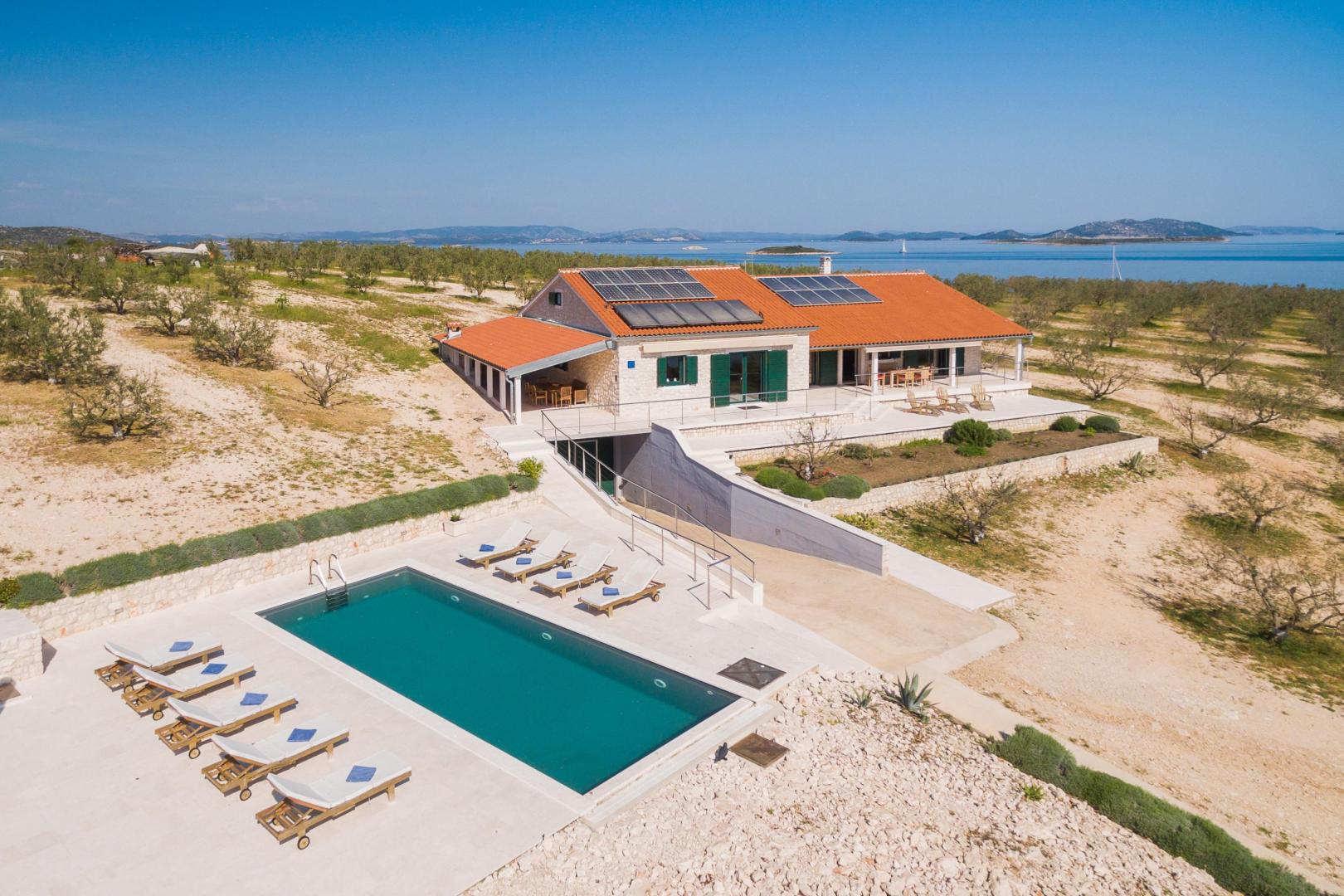 Zizanj Island Seafront Villa – Private island in Croatia, Europe