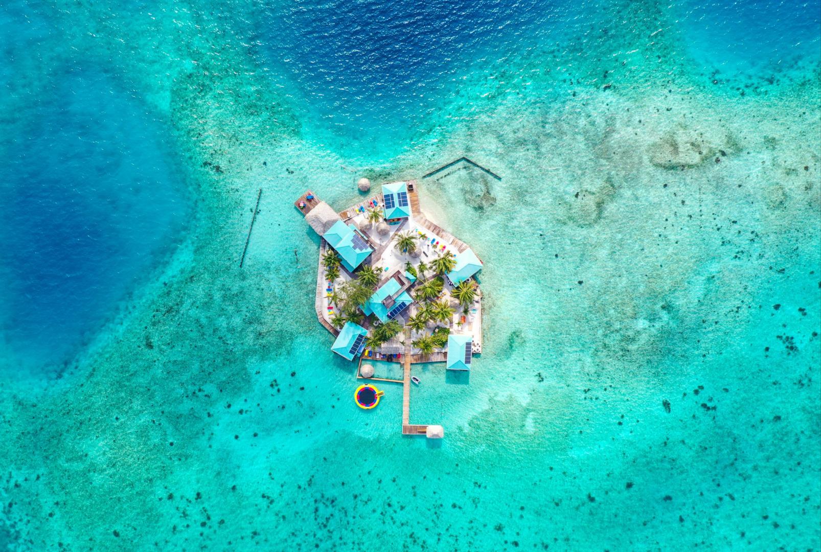 King Lewey's Island Resort – Private island in Belize, Central America