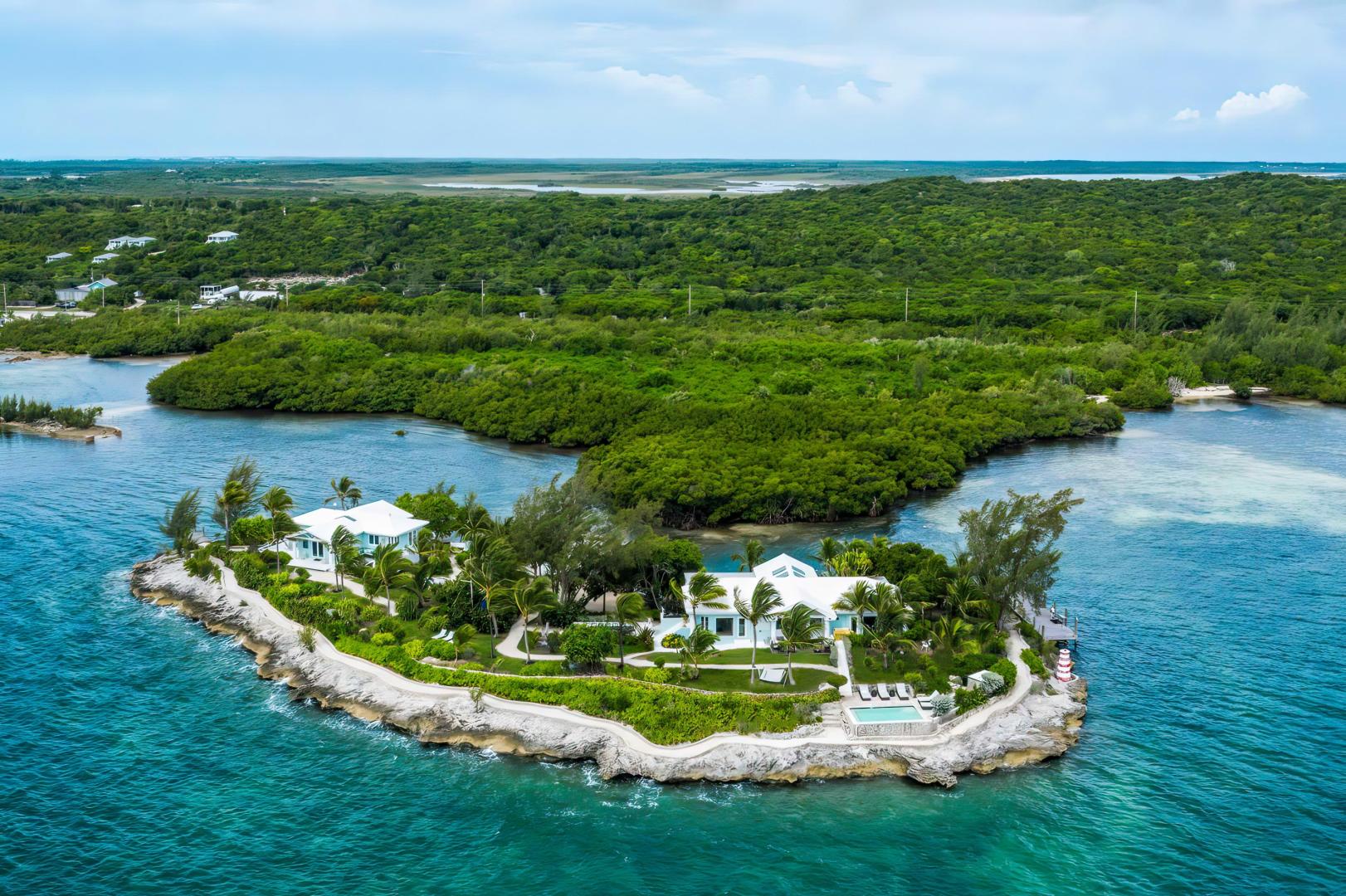 Middle Cay – Private island in Eleuthera, Bahamas, Caribbean