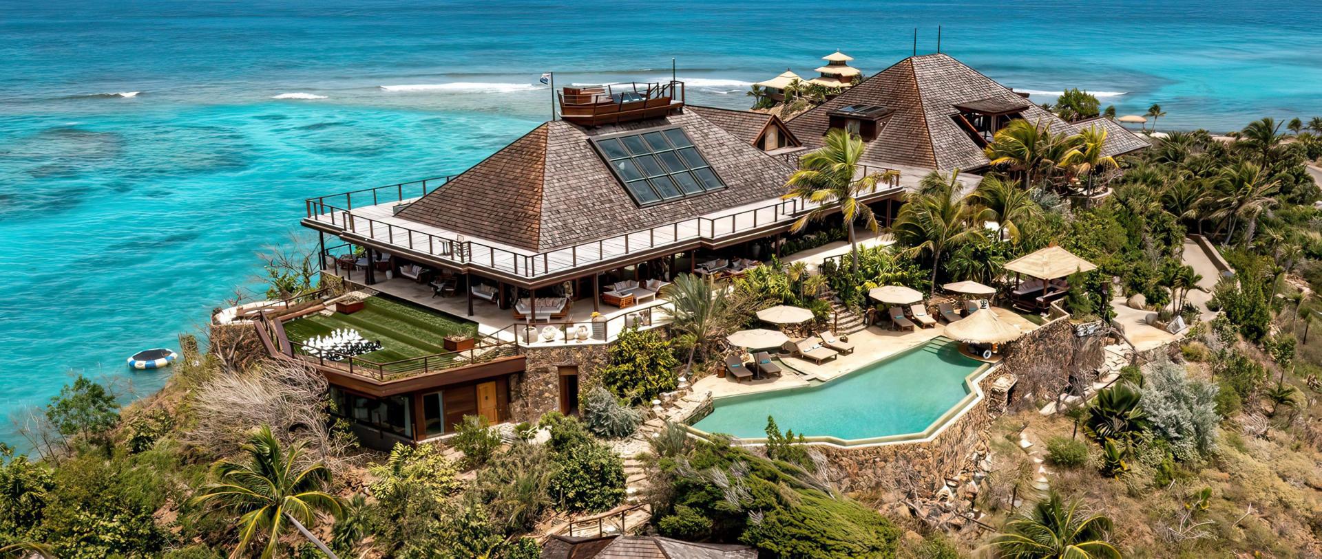 Necker Island – Private island in British Virgin Islands, Caribbean
