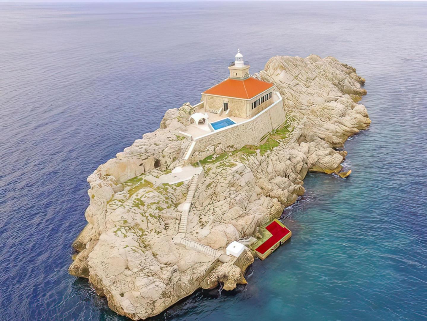 Lighthouse Greben – Private island in Croatia, Europe