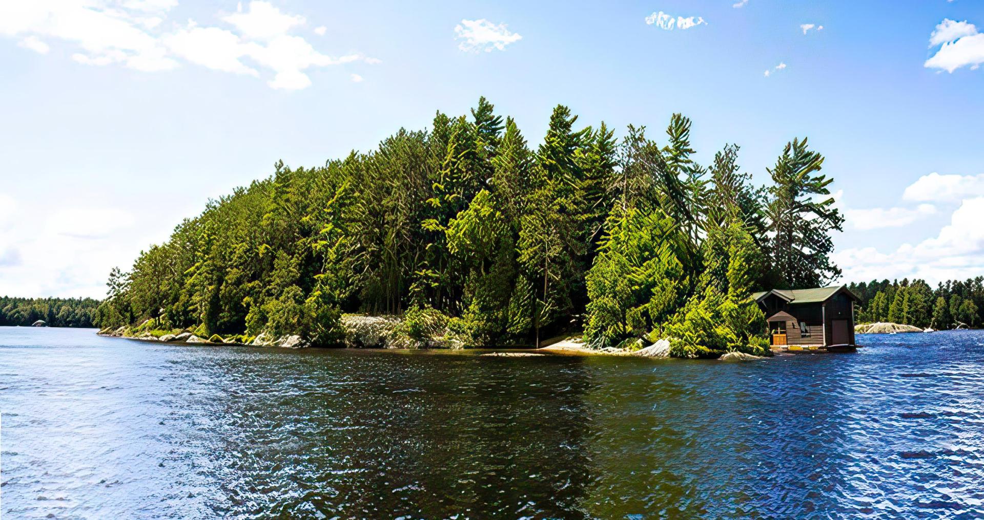 Dry Island – Private island in New York, United States