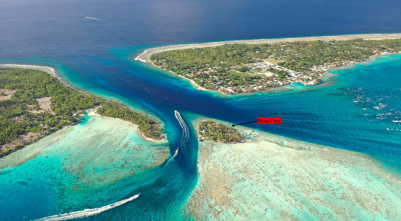 Motu Fara – Private island in French Polynesia, South Pacific