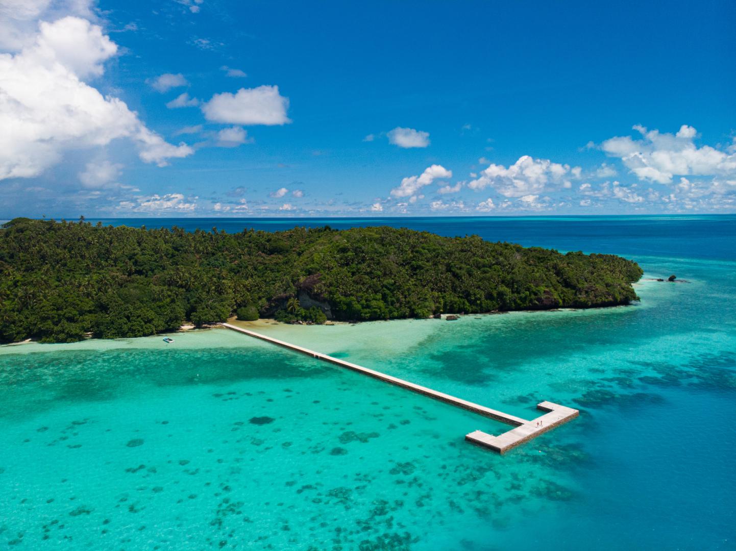 Ngerechur Island – Private island in South Pacific
