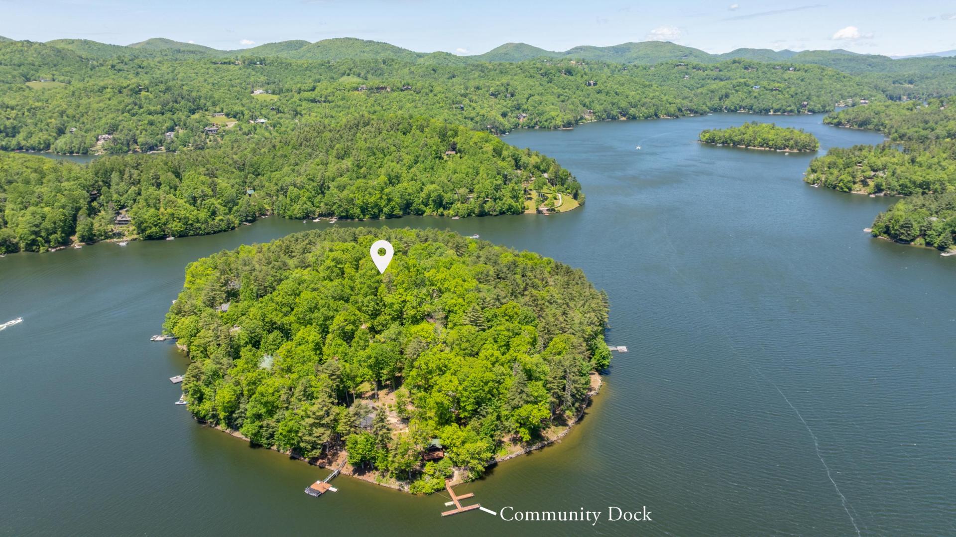 18 Buck Knob Island – Private island in North Carolina, United States