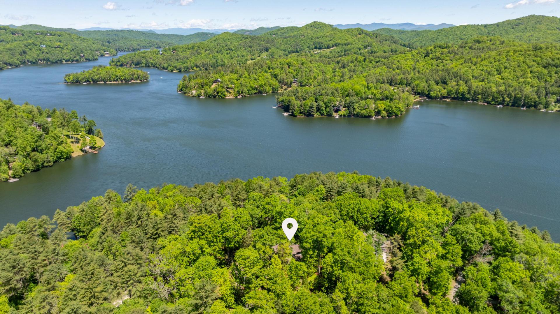 18 Buck Knob Island – Private island in North Carolina, United States