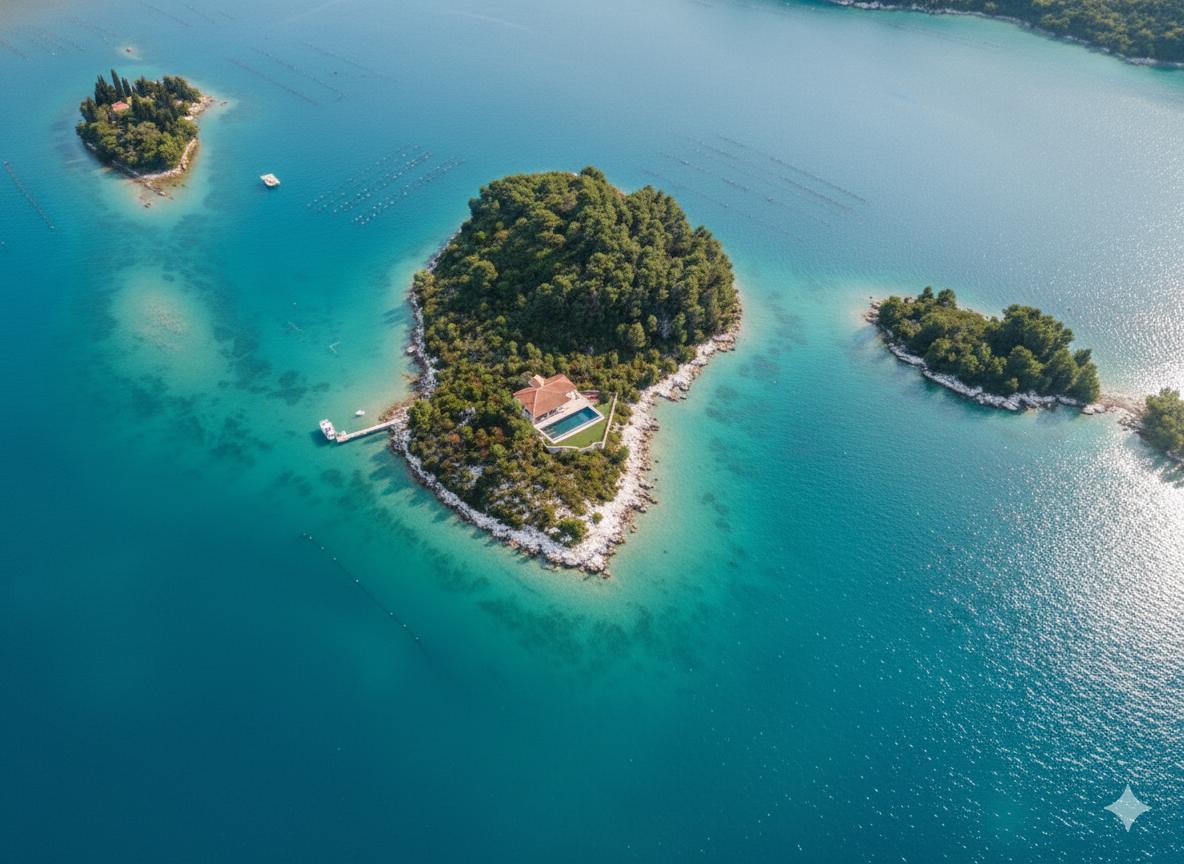 Mali Ston Island – Private island in Croatia, Europe