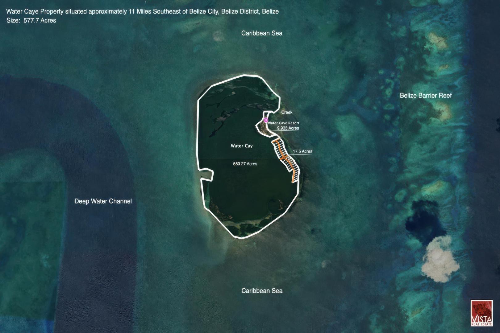 Water Caye – Private island in Belize, Central America