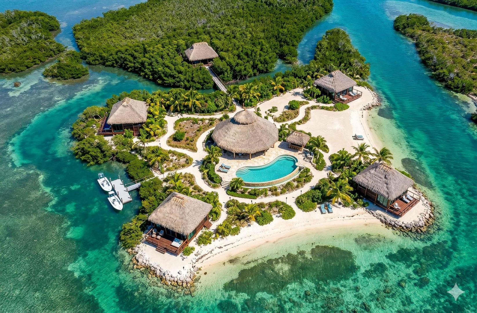 Arrow Head Caye – Private island in Belize, Central America