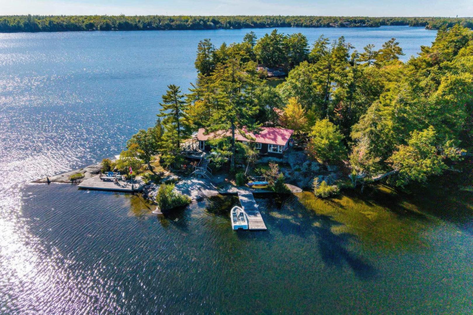 Grey Owl Island – Private island in Muskoka, Ontario, Canada