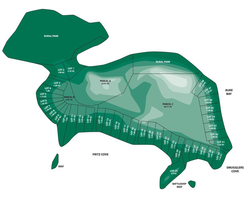 Spuhn Island Lots – Private island in Alaska, United States