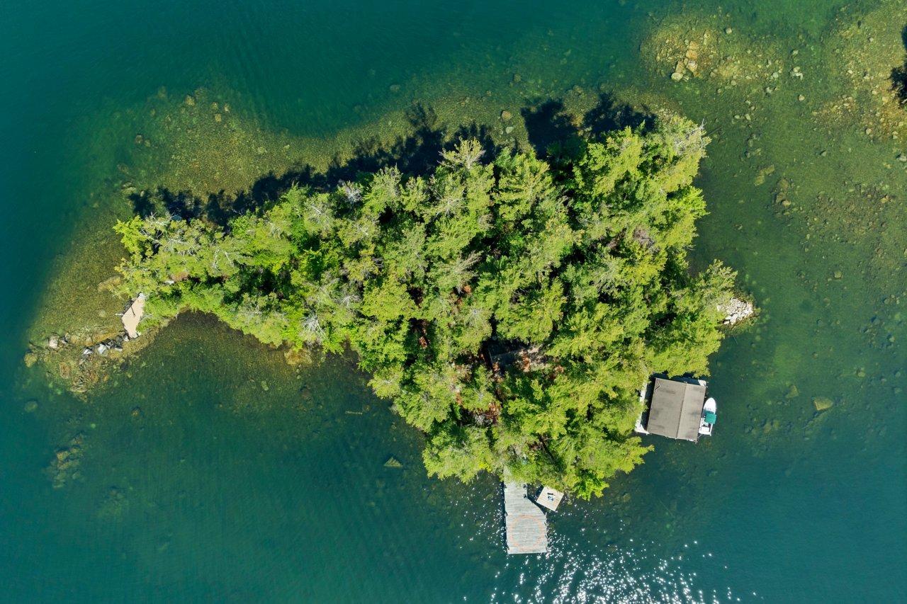 #1 Rock Island – Private island in New Hampshire, United States