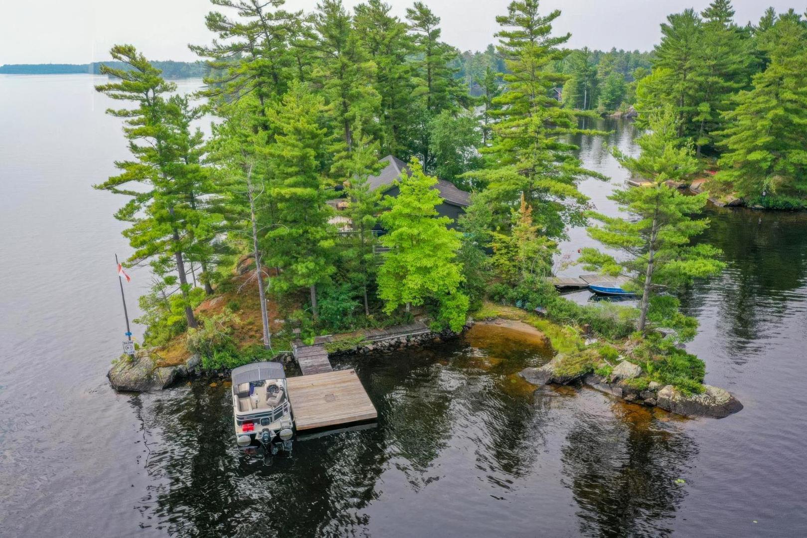 Rose Island – Private island in Muskoka, Ontario, Canada