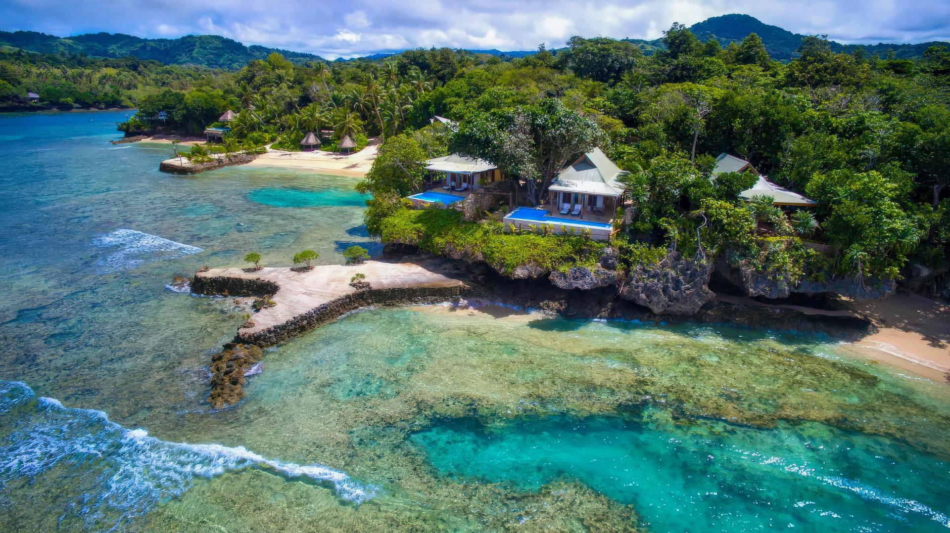 The  Savasi Sanctuary – Private island in Fiji, South Pacific