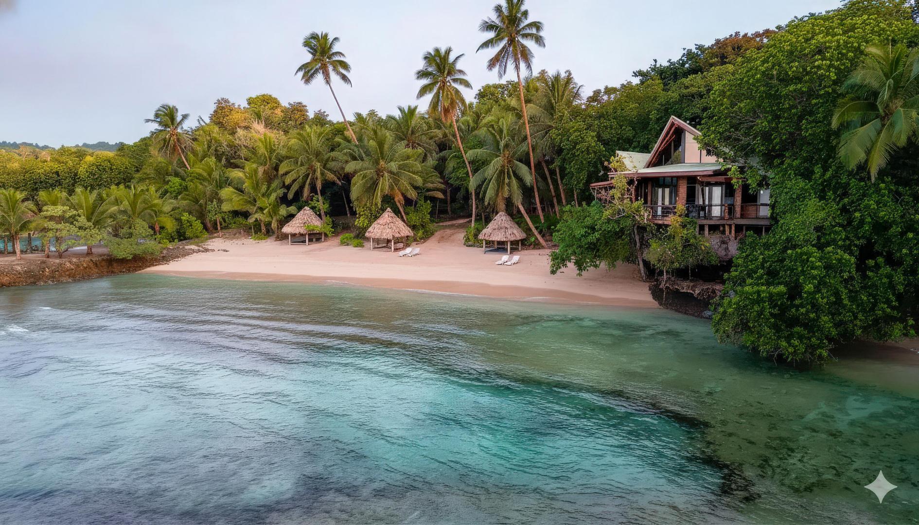 The  Savasi Sanctuary – Private island in Fiji, South Pacific