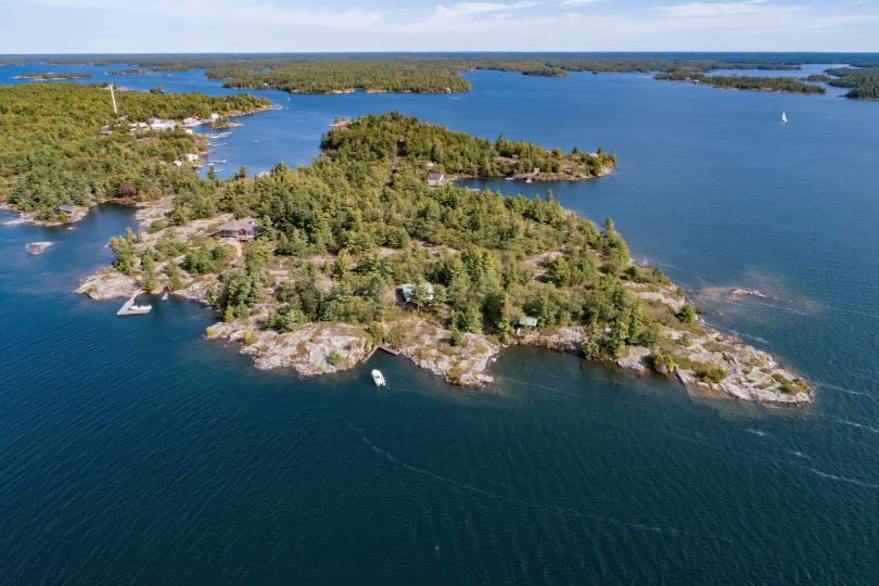Part Frying Pan Island – Private island in Georgian Bay, Ontario, Canada