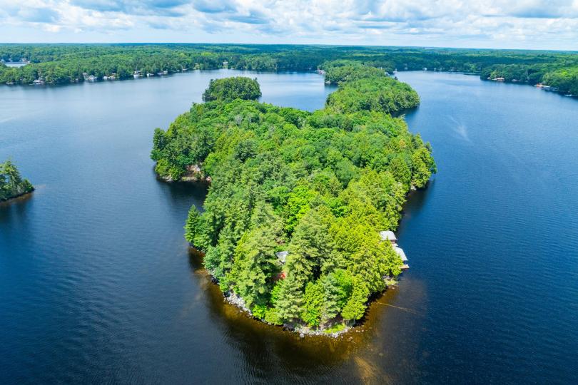 Meda Island – Private island in Muskoka, Ontario, Canada