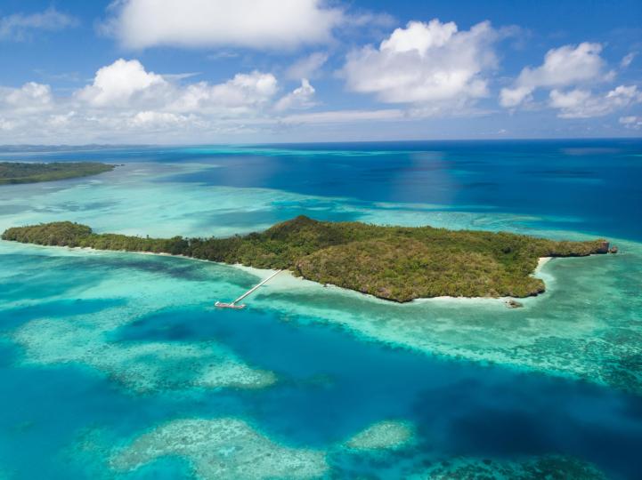 Ngerechur Island – Private island in South Pacific